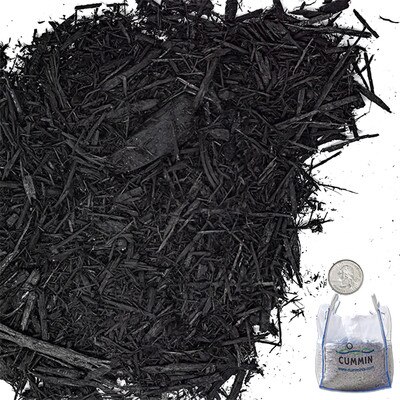 black mulch $59 per yard